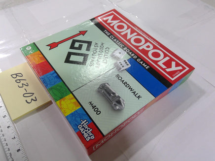 Monopoly The Classic Board Game Hasbro Family Kids 2-8 Players 8+ New Sealed