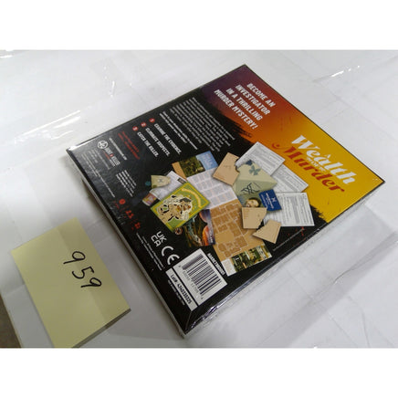 Hunt A Killer A Wealth of Murder Game Unisex OS Black New Immersive Mystery