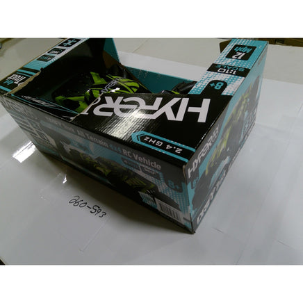 Hyper Toy Co Drift Truck RC Vehicle 1:10 Scale Green 4x4 New Open Box