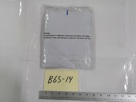 BAZIC White Poly Bubble Mailer #0 6x9.25 Self-Seal 4 Pack Mailing Envelopes