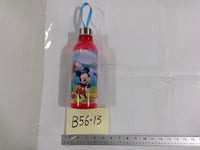 Disney Mickey Mouse Kids Water Bottle Red Plastic Drink Cup With Lid Reusable