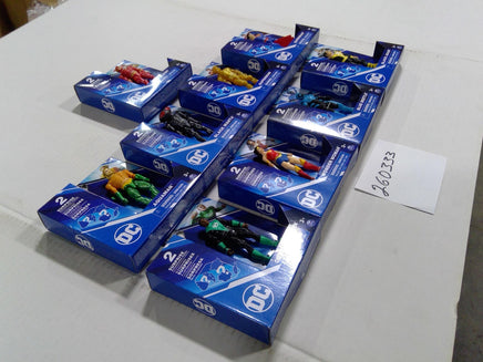 DC Comics Heroes Action Figure Lot 10pc Spin Master Superman Flash New Set