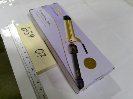Hot Tools Pro Signature Curling Iron 1.5" Barrel Gold Adjustable Heat New