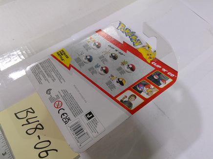 Pokemon Lola Clip 'N' Go Great Ball Action Figure Jazwares Toy White Blue