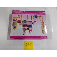 Barbie Pet Boutique Playset Kids Unisex One Size Pink New 25 Pieces & Doll