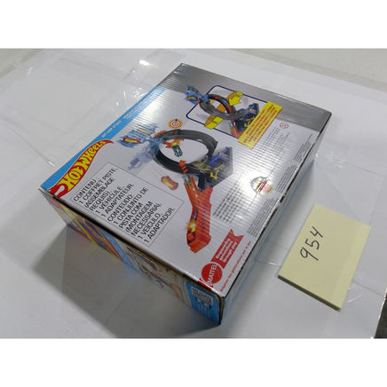 Hot Wheels City Bat Loop Attack Playset Kids New Blue Orange Track Set HKB89