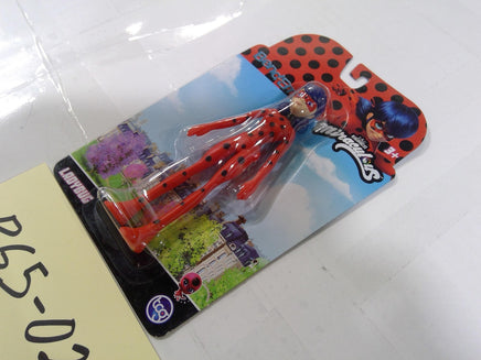 Miraculous Ladybug Bend-Ems Action Figure 6in Carded TCG Toy Red Plastic New