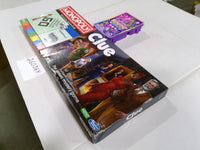 Hasbro Family Board Game Lot Monopoly Clue Slimygloop Sensory New Sealed