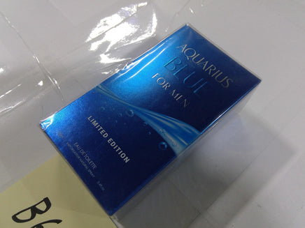 Aquarius Aqua For Men 3.4oz Eau De Toilette Spray Blue Limited Edition New