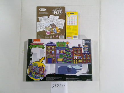 Teenage Mutant Ninja Turtles Jada Nano Metalfigs Advent Calendar Crayola Set