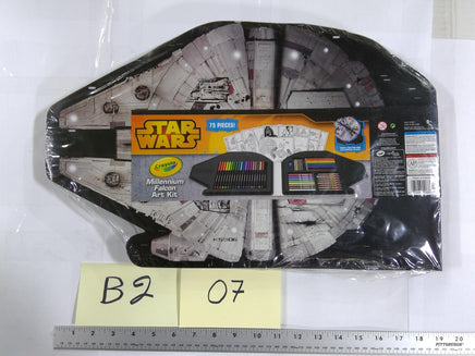 Star Wars Millennium Falcon Art Kit 75 Pc Case Crayons Markers 