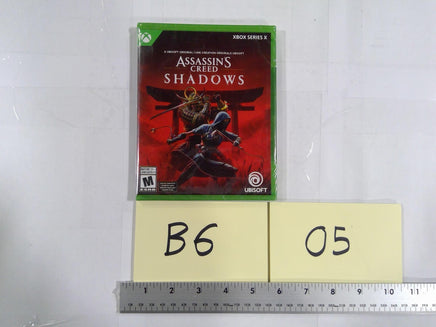 Assassin's Creed Shadows Xbox Series X Game New Sealed Ubisoft M Rated Action