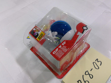 Pokemon Alolan Vulpix Clip N Go Great Ball Action Figure Jazwares Toy New