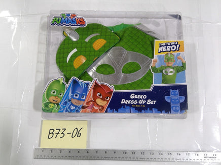 PJ Masks Gekko Dress-Up Costume Set Boys One Size Green Mask Top Party Hero New