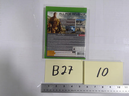 Metal Gear Solid V Phantom Pain Xbox One Video Game New Sealed Konami M Rated