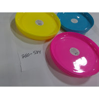 Flying Disc Set of 12 Total Pink Yellow Blue New Neon Outdoor Toys