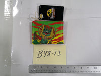 Jurassic Park Wallet Mens Bifold Multicolor Dilophosaurus Faux Leather Movie