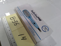 BaBylissPRO Nano Titanium Compact Thermal Paddle Brush 3 Heat Settings Blue New