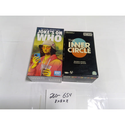 Relatable Joke's On Who & Spin Master The Inner Circle Adult Party Bundle NEW
