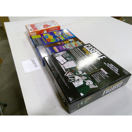 Hasbro Goliath Mixed Board Game Bundle Kids Teens Adults New Monopoly Casefile