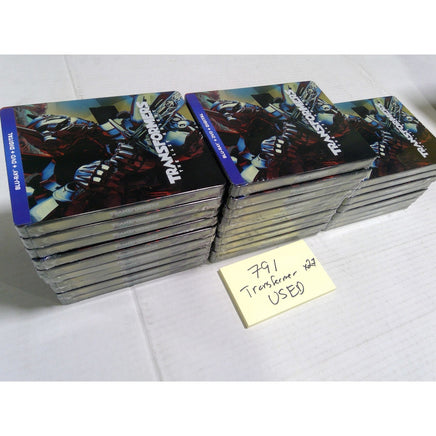 Paramount Transformers The Last Knight Lot of 27 Blue Steelbook USED