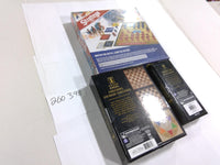 Mixed Lot Stratego Chess Checkers Dominoes Strategy Family Game Lot New Sealed
