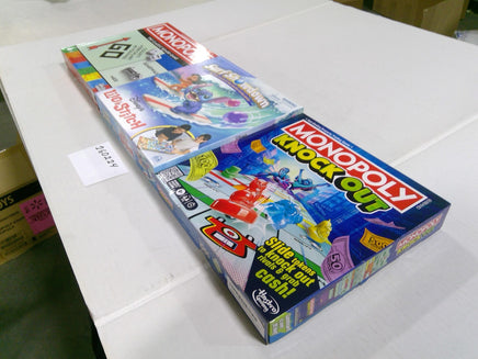 Hasbro Family Board Game Lot Monopoly Disney Lilo & Stitch Knock Out New Sealed