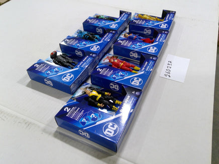 DC Comics Heroes Action Figure Lot 7pc Spin Master Superman Blue Beetle New