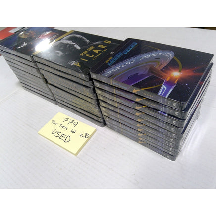 Star Trek Blu-ray Steelbook Lot x30 Discovery Picard Lower Decks Used & Damaged