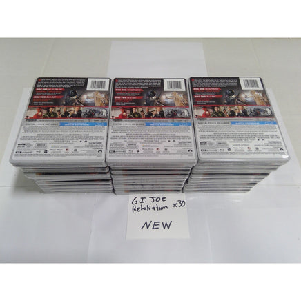 Paramount G.I. Joe Retaliation 4K UHD Blu-ray Steelbook New Sealed Lot of 30