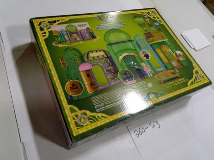 Mattel Wicked Emerald City Doll Playset Elphaba Glinda 15+ Pcs New In Box Set