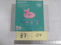 SUNNYLIFE Pearl The Mermaid Baby Float 12-24 Months Infant Toddler Pink Pool