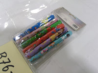 Disney 100 6 Pack Pens Kids Multicolor Character Print School Writing New