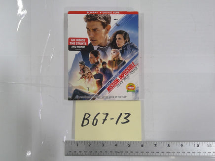 Mission Impossible Dead Reckoning Part One Blu-ray Digital Code Tom Cruise Movie