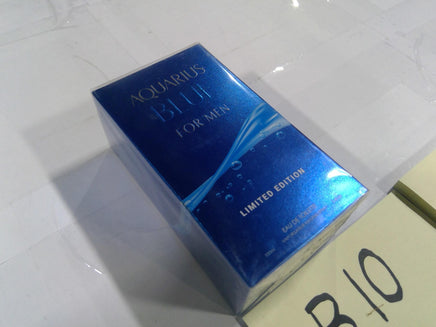 Aquarius Aqua Eau De Toilette 3.4 Oz Mens Cologne Spray Blue Limited Edition New