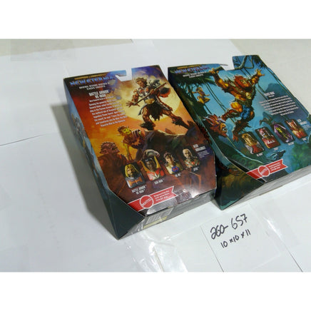 Masters of the Universe Eternia He-Man Beast Man 7in Figure Lot New Damaged Box