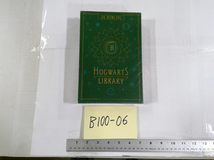 Hogwarts Library J.K. Rowling Scholastic Green HC Box Set Fantasy Harry Potter