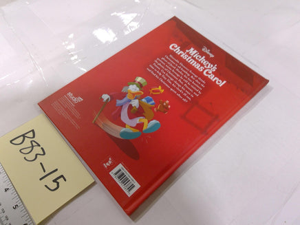 Disney Mickey's Christmas Carol Disney Studio Fun Red HC Kids Holiday Storybook