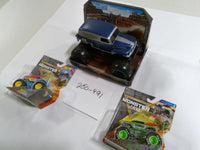 Monster Jam Arena Favorites Grave Digger Ringling Trucks Lot 3 Spin Master New