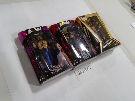 AEW WWE Shawn Michaels Orange Cassidy Killswitch PPV Figure Lot Mattel New