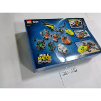 LEGO City Airplane Service Truck & Hovercraft Remix 60505 990 Pcs New Sealed