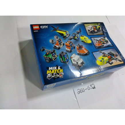 LEGO City Airplane Service Truck & Hovercraft Remix 60505 990 Pcs New Sealed