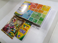 Crayola Limited Edition Art Set 115 Pc Pets Book 24 Colored Pencils Kit 3 Pieces