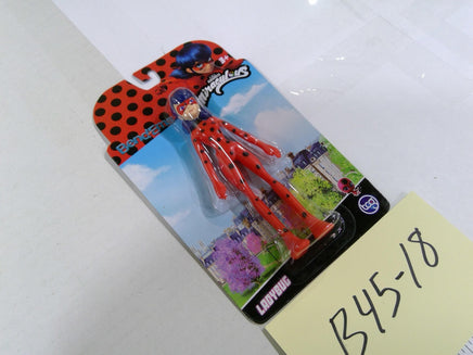 BendEms Ladybug Action Figure Miraculous TV Cartoon Toy Red Suit Boxed Plastic