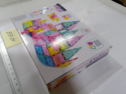 Magna-Tiles Castledlx MicroMags 48 Piece Castle Magnetic Building Set 3+ New