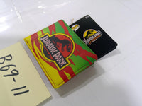 Jurassic Park Wallet Mens Bifold Multicolor Dilophosaurus Faux Leather Movie