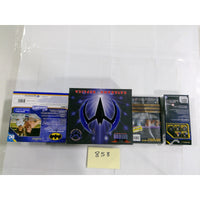 DC Batman Lot Batarang Replica Air Boat Figure DVD Set Black Good Condition