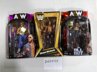 AEW WWE Shawn Michaels Orange Cassidy Killswitch Figure Lot 3 Mattel New