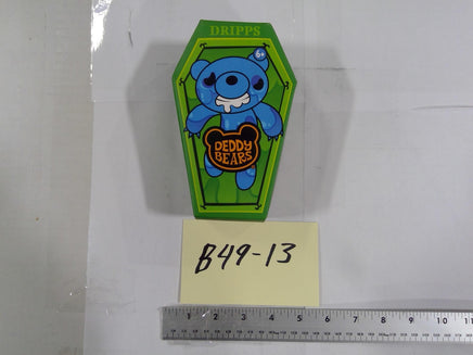 Deddy Bears Dripps Mini Coffin Figure Toy Small Blue Collectible Halloween New