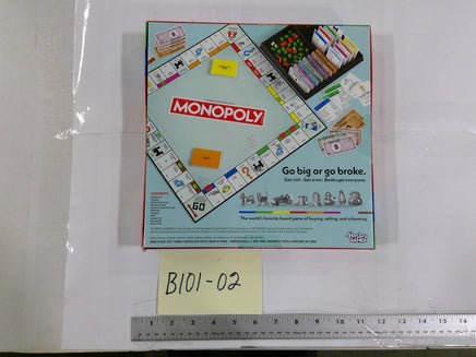 Monopoly The Classic Board Game Hasbro Family Kids 2-8 Players 8+ New Sealed